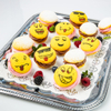 Emoji Whoopie Pies mit Himbeerfüllung