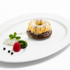 Marmorkuchen / Dessertkonzept