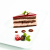 Wild berry and vanilla cream slice