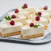Topfen-Sahne-Schnitten / Dessertkonzept