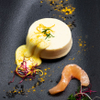 Savory Pumpkin Tartlets with Chives Espuma
