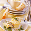 Garlic, Ham and Quark Baked Dish