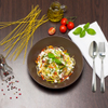 Vegetable cream spaghetti (Thermomix®)