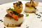 Seared Scallops with Lemon  Beurre Blanc and Truffle Peelings