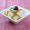 Smoothie raspberry curd mousse