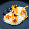 BROOK TROUT MILLEFUILLE with butternut squash, beurre blanc and parsley