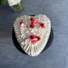 Himbeer-Sesam-Herztorte 