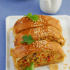 Asia Strudel mit Chilidip