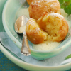 Deep Fried Apple Dumplings with Vanilla-Apple Sauce
