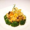 Rindsfiletspitzen Stroganoff im Kartoffelkörbchen