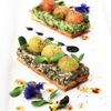 Black Olive and Basil Pesto Slices