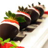 Cream Cheese and Chocolate Dipped Strawberries