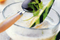 Soupe froide au concombre